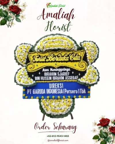 Papan Bunga Duka di Gajahan